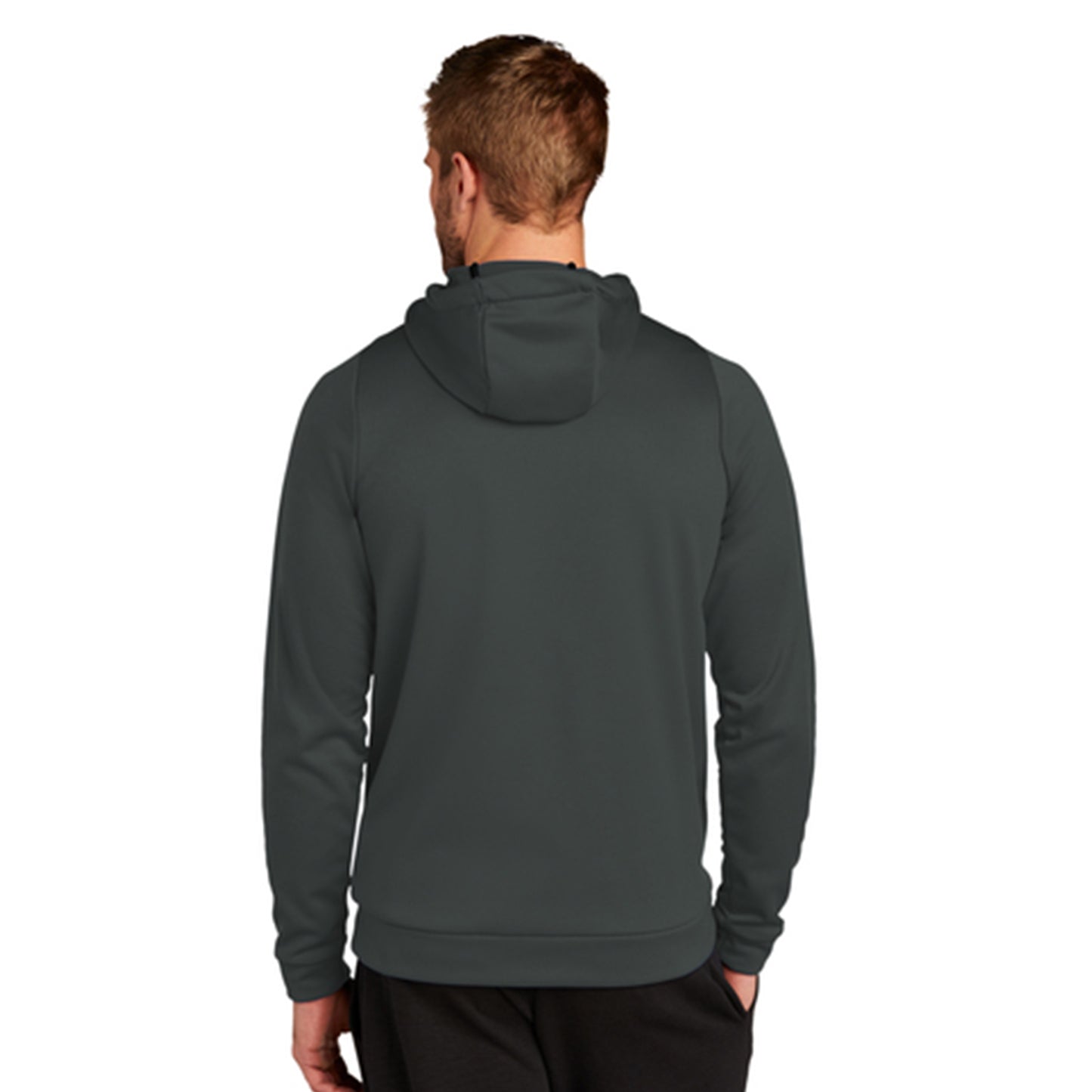 Nike Therma-FIT Pullover Fleece Hoodie- Team Anthracite – Crew Only USA